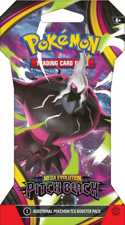 POKEMON ME05 PITCH BLACK - SLEEVED BOOSTER