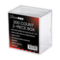 Ultra Pro 2-PIECE BOX - Clear (200ct)