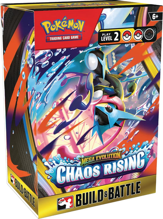 POKEMON ME04 CHAOS RISING BUILD & BATTLE BUNDLE