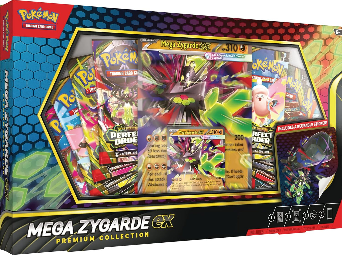 POKEMON ME03 PERFECT ORDER - MEGA ZYGARDE EX - PREMIUM COLLECTION