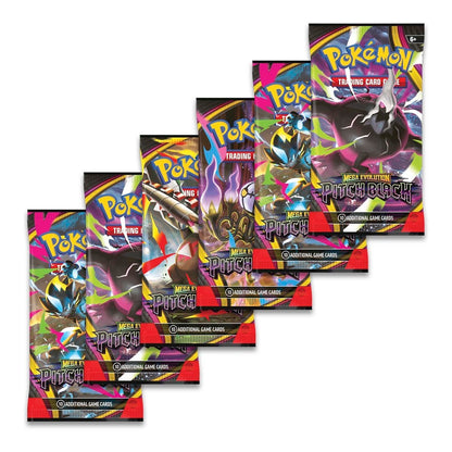 POKEMON TCG: MEGA EVOLUTION-PITCH BLACK BOOSTER BUNDLE (6 PACKS)