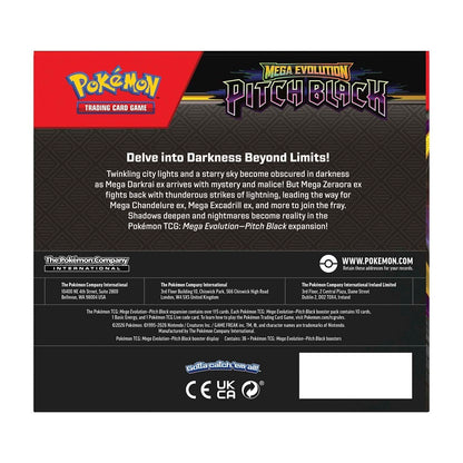 POKEMON TCG: MEGA EVOLUTION-PITCH BLACK BOOSTER BUNDLE (6 PACKS)